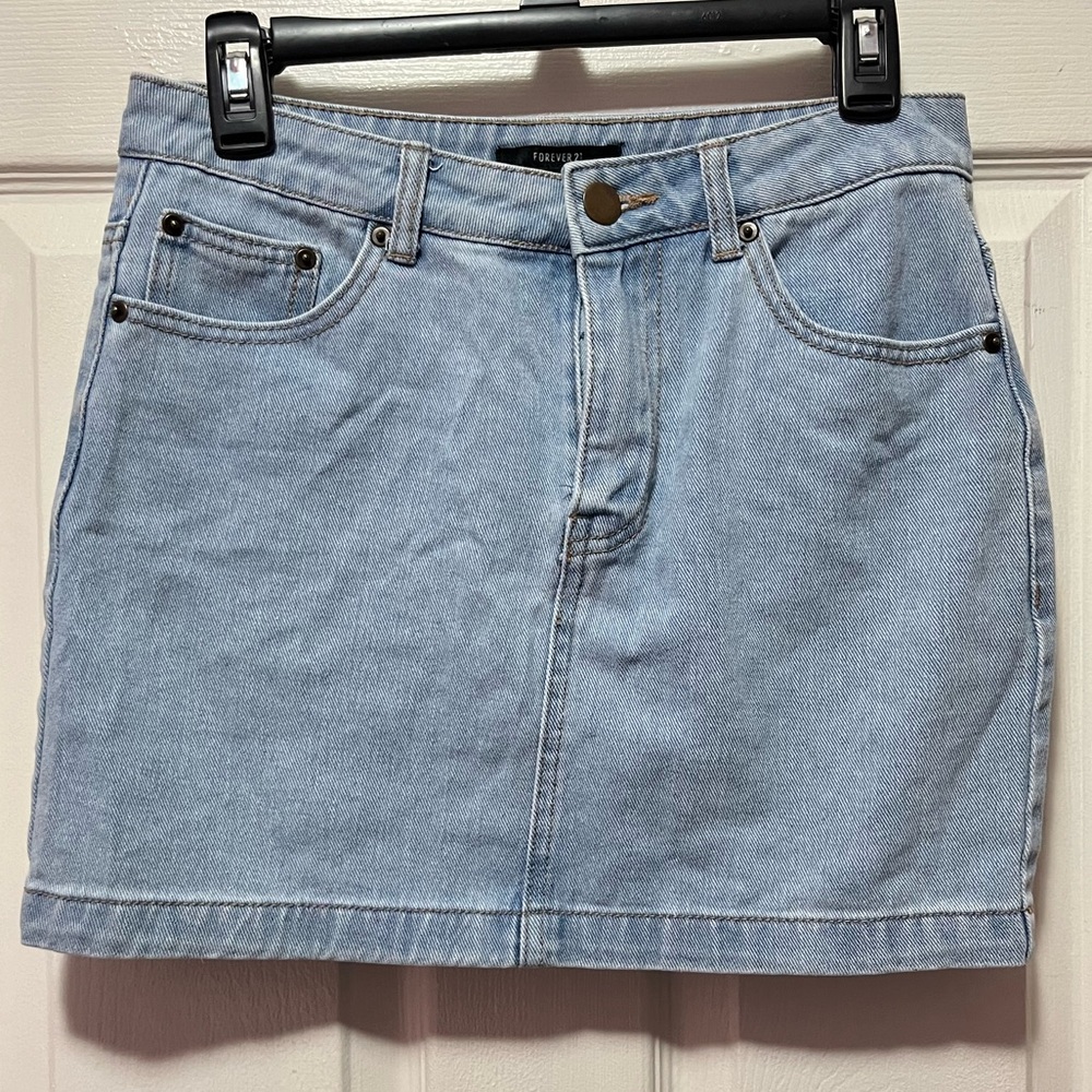 Denim skirt